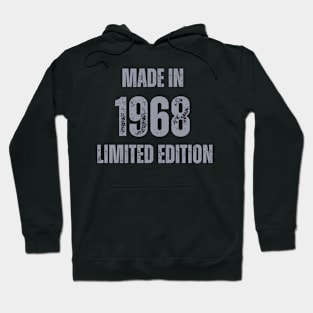 Vintage Made in 1968, Limited Edition  , Gift for Mom Dad Birthday Hoodie